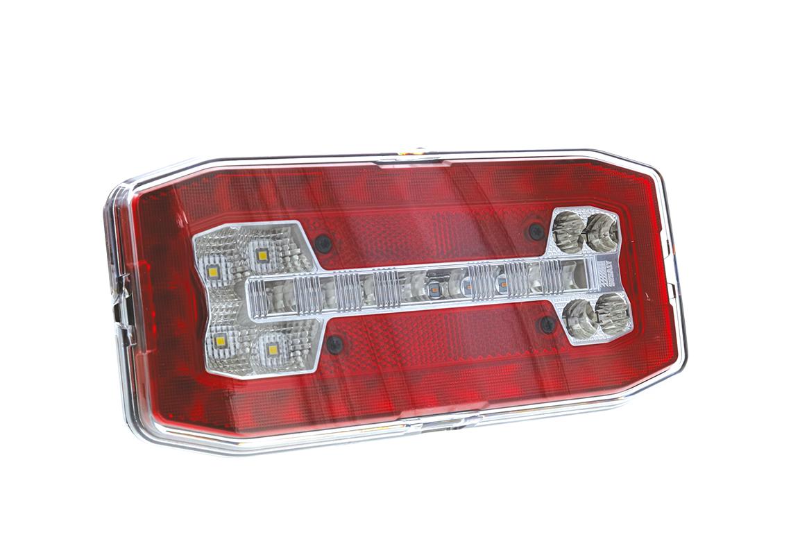 Multifunctional tail light for industrial vehicles safety